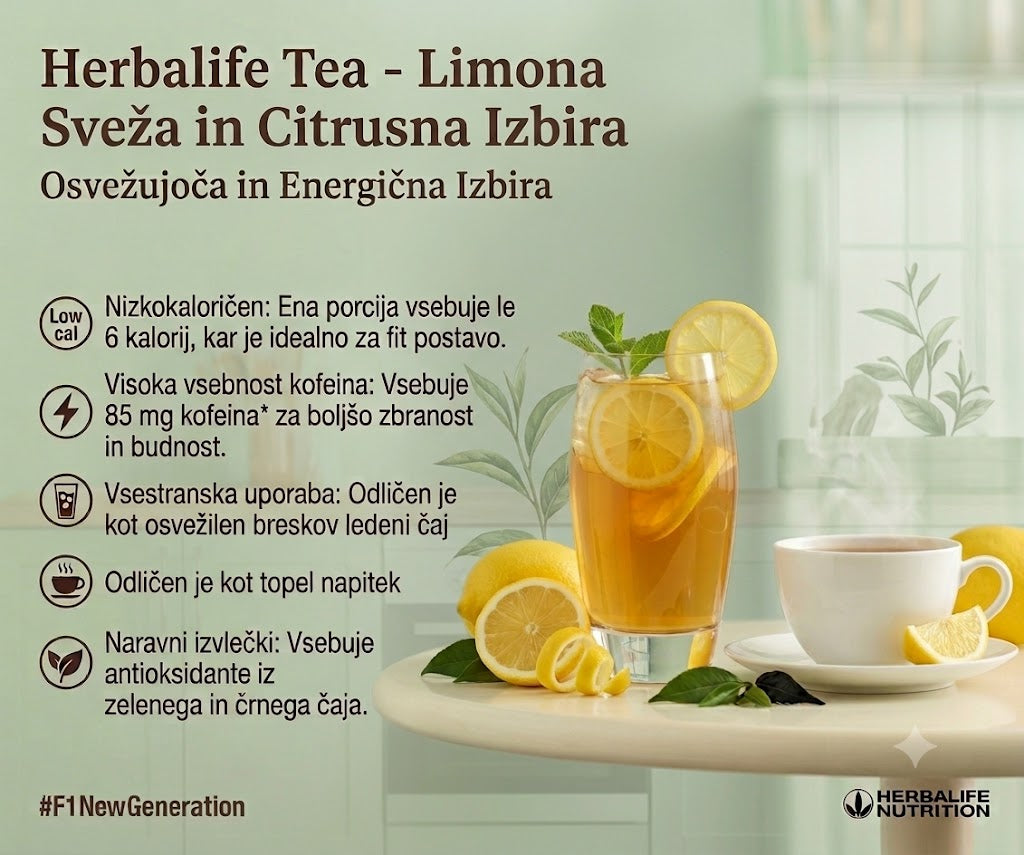 Herbalife Instant zeliščni napitek - LIMONA (50g) | HerbaShop
