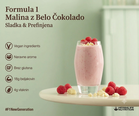 Herbalife raspberry & white chocolate