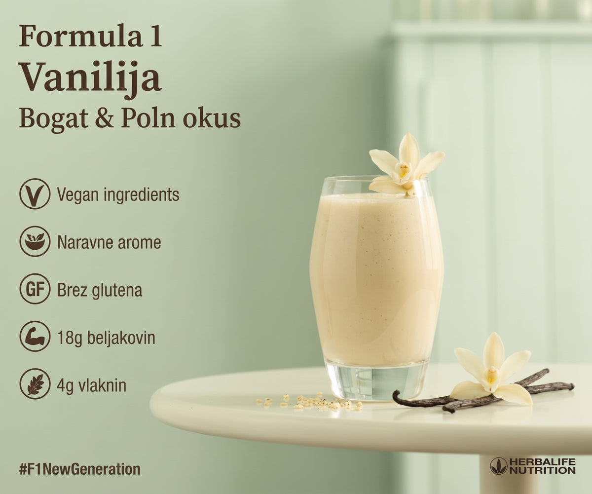 Formula 1 vanilla crème