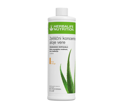 Herbalife Aloe Vera koncentrat z okusom manga - naravna hidracija in prebava - HerbaShop