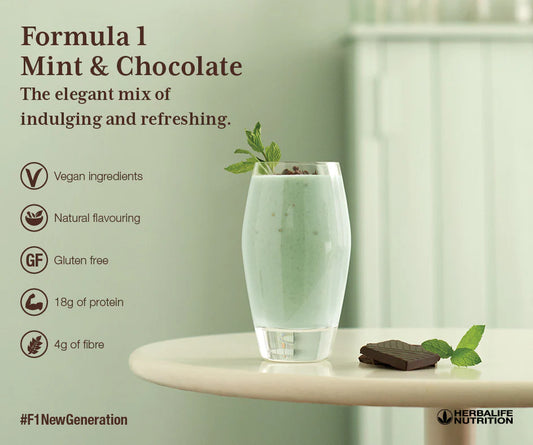 Herbalife mint & chocolate