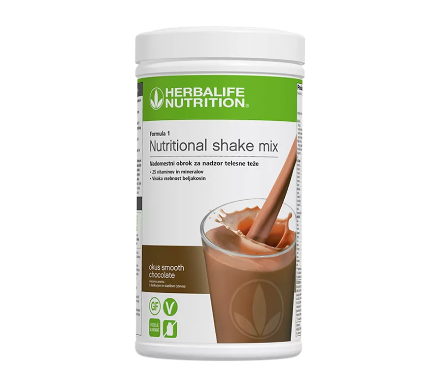 Herbalife Formula 1 shake čokolada - zdrav nadomestek obroka - HerbaShop